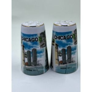 Chicago Salt & Pepper Shakers